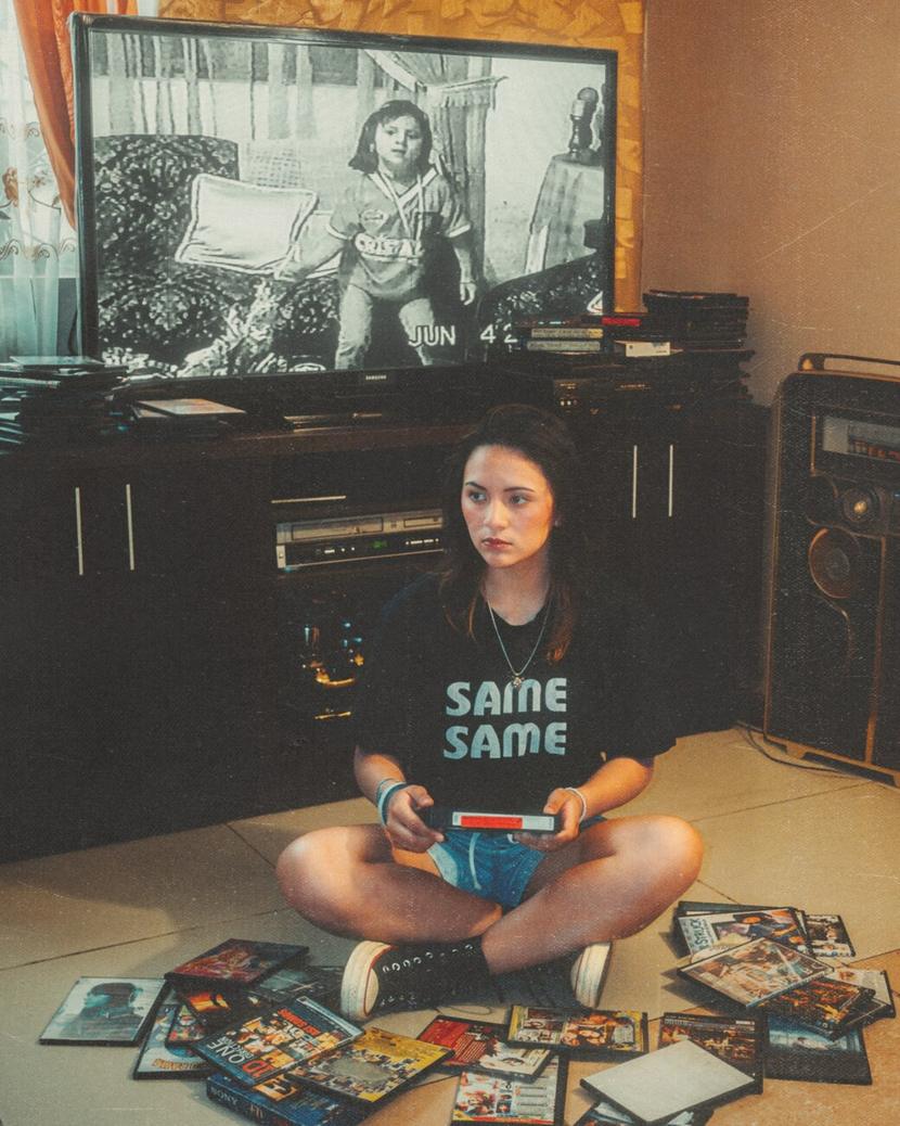 Childhood Nostalgia — self-portrait
