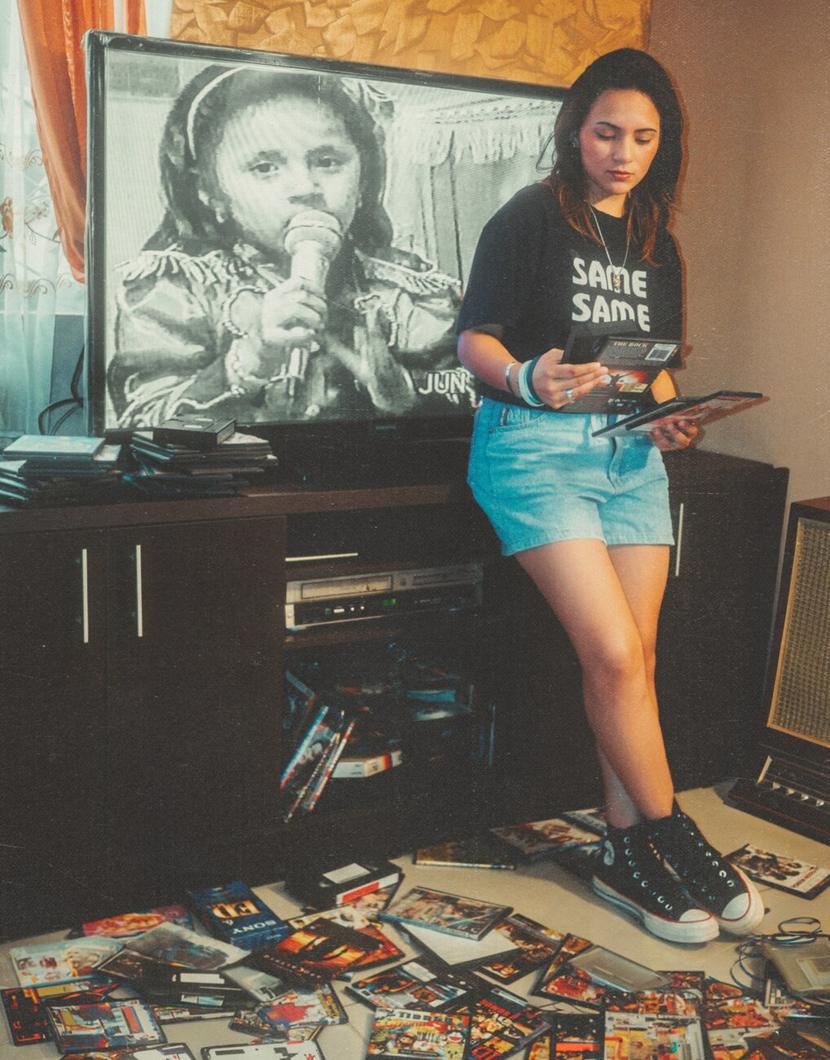 Childhood Nostalgia — self-portrait